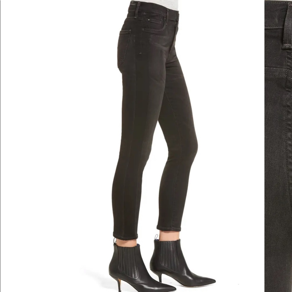 Rocket High Waist Crop Skinny Jeans